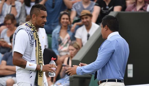 Wimbledon: Referee must explain the foot mistake rule to Nick Kyrgios