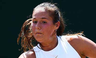 Wimbledon: Kasatkina and van Uytwanck present