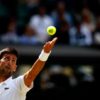 Wimbledon: Novak Djokovic wrestles Kei Nishikori