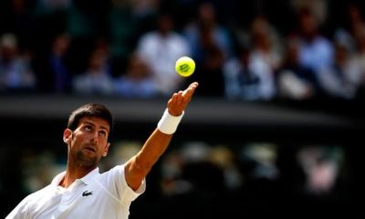 Wimbledon: Novak Djokovic wrestles Kei Nishikori