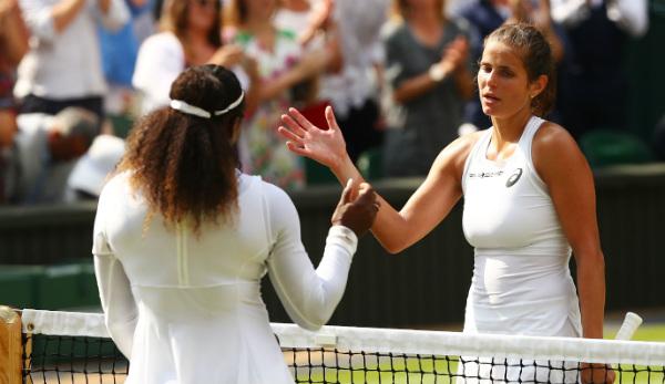 Wimbledon: Görges leaves London "happy, proud, motivated