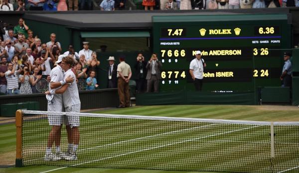 Wimbledon: Commentary on the marathon fight Anderson vs. Isner: "Never get rid of best-of-five!"