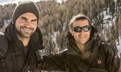 ATP: Roger Federer: World star and family man on an outdoor adventure with Bear Grylls