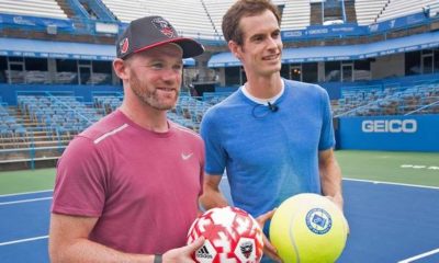 ATP: Andy Murray meets Wayne Rooney