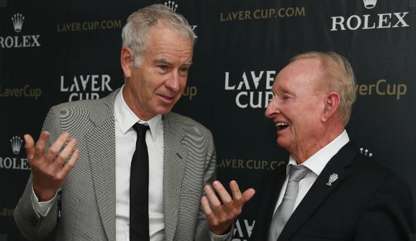 ATP: The "sixth" man: Rod Laver and John McEnroe reveal the secret in NYC