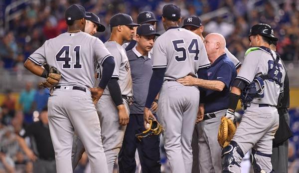 MLB: NY-Star complains again about knee problems