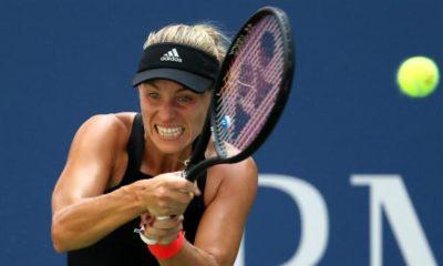 US Open: Hard fought: Angelique Kerber after mandatory victory in the second round