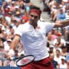 US Open: Roger Federer wearing Benoit Paire down