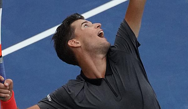 US Open: Dominic Thiem after success against Taylor Fritz in the round of 16