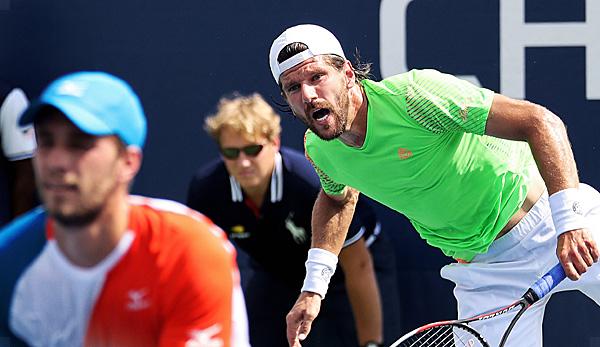 US Open: Jürgen Melzer in doubles already in the round of 16