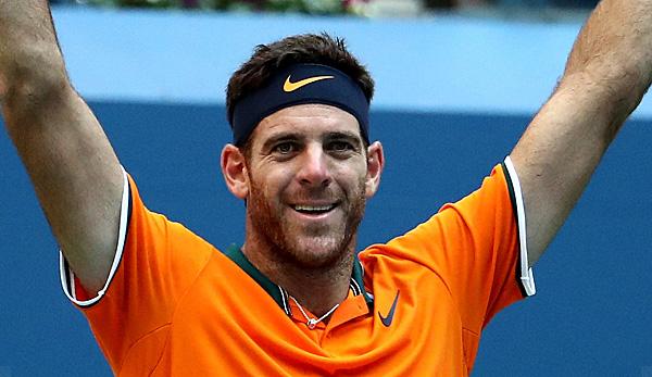 US Open: Del Potro after defeating Isner in the semi-finals