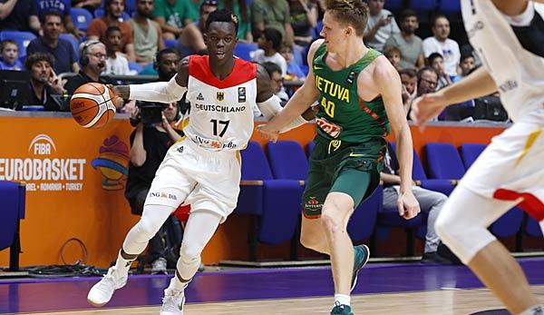 Basketball: Dennis Schröder praises strong DBB team