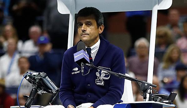 US Open: Referee Carlos Ramos is doing well according to circumstances