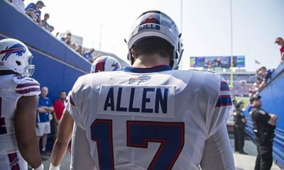 NFL: Bills: QB exchange! Josh Allen takes over