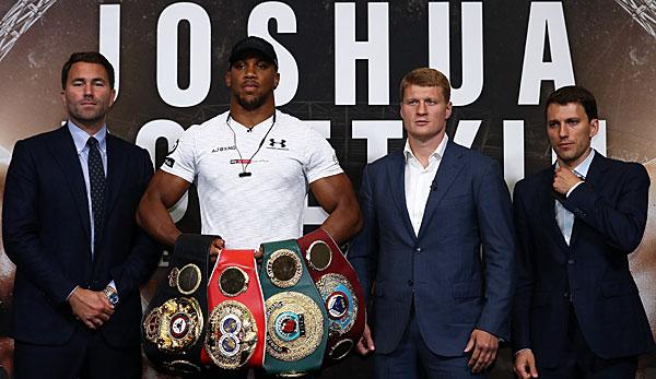 Boxing: Joshua, Golovkin and many more: The #DAZNfightclub shows these fights!