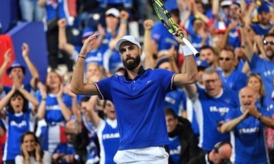 Davis Cup: Semi-final: defending champion France leads clearly