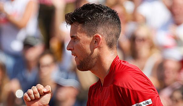 Davis Cup: Thiem leads Austria back into the world group with victory over de Minaur