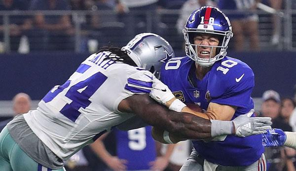 NFL: New York unimaginative: Cowboys-D dominates the Giantmen