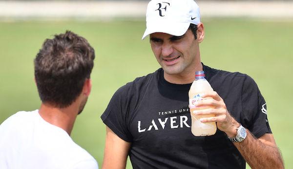 ATP: One training session with Roger Federer? Blackout for two hours!