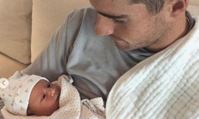 ATP: John Isner: Daughter Hunter Grace is here