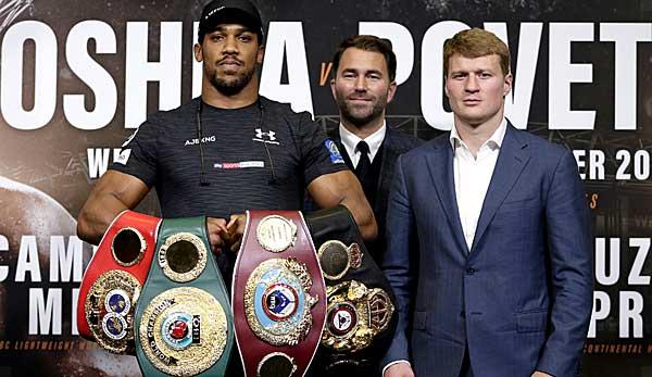Boxing: Anthony Joshua against Alexander Povetkin in the live ticker today