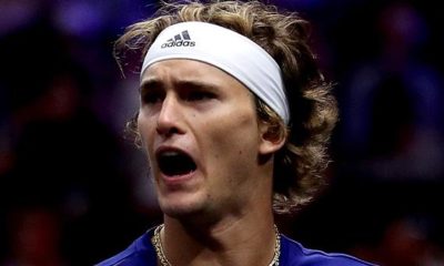 Laver Cup: Zverev with comeback win over Isner - Europe leads 5:1