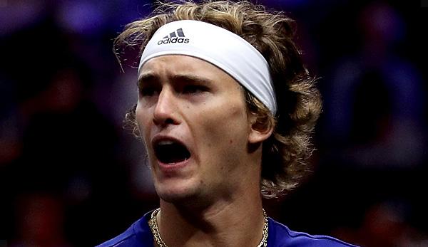 Laver Cup: Zverev with comeback win over Isner - Europe leads 5:1