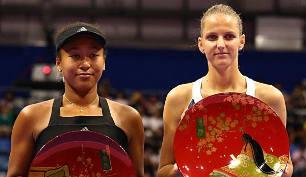 WTA: Pliskova ends Osaka winning streak in Tokyo final