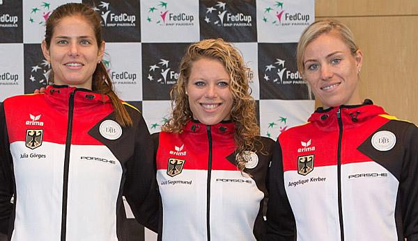 Fed Cup: DTB team against Belarus in Braunschweig