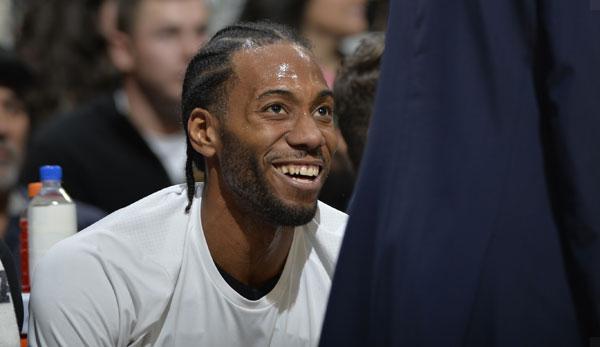 NBA: Kawhi introduced in Toronto: "I'm a fun guy"