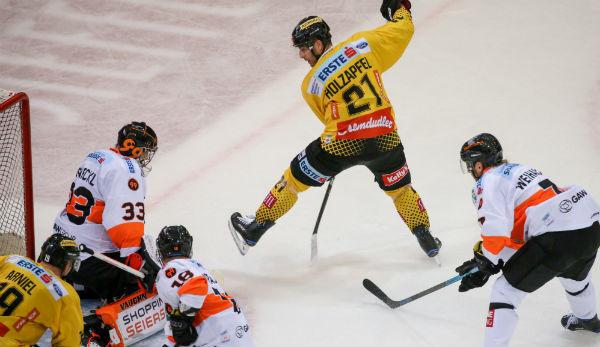 Ice Hockey Austria: Caps conquer the table with victory over 99ers