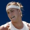 WTA: Sabalenka's run continues - victory against Muguruza in Beijing