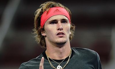 ATP: Alexander Zverev defeats Malek Jaziri in the round of sixteen in Beijing