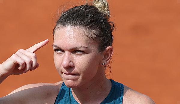WTA: Despite herniated disc: Halep wants to start in Singapore