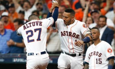 MLB: Laser show! Houston wins game 1