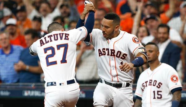 MLB: Laser show! Houston wins game 1