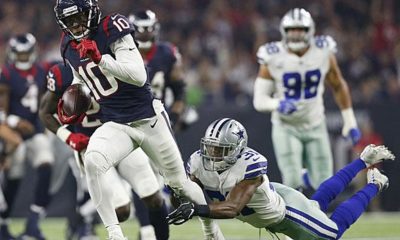 NFL: Hopkins saves Texans in OT battle