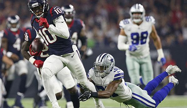 NFL: Hopkins saves Texans in OT battle