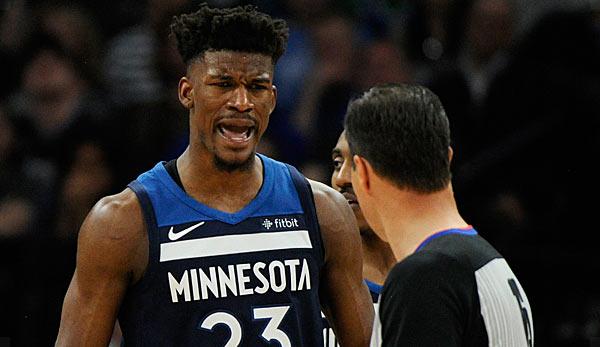 NBA: Jimmy Butler with provocative training appearance
