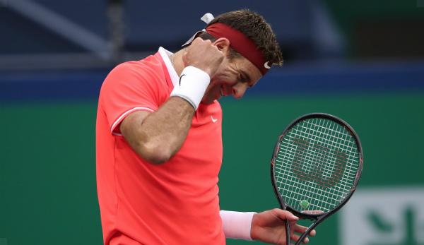 Masters in Shanghai: "Delpo" has to give up after crash against Coric