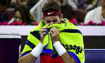 Tennis: broken kneecap! End of season for del Potro