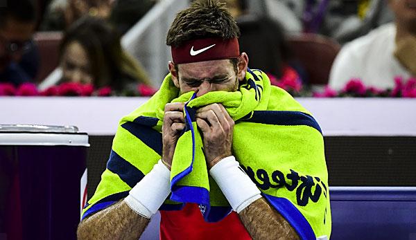 Tennis: broken kneecap! End of season for del Potro