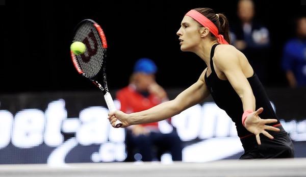 WTA: Round of 16: Andrea Petkovic successfully competes in Luxembourg