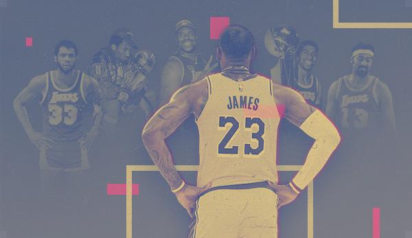 NBA: LeBron at the Lakers: A King among Blue Bloods