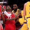 NBA: Tumults and 3 ejections! Lakers lose to Rockets