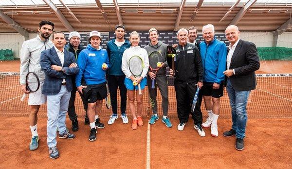 ATP: Vienna: The Rado ProAm Tournament once again thrilled celebrities and athletes