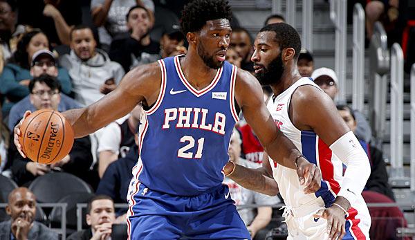 NBA: Embiid vs. Drummond: "I'm in his head"