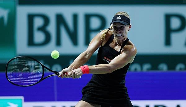 Tennis: Kerber live at the WTA Finals today