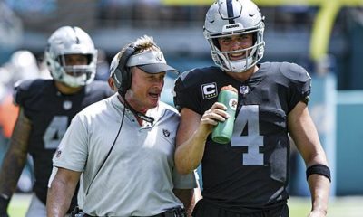 NFL: Raiders: "Don't see we're trading Derek Carr."