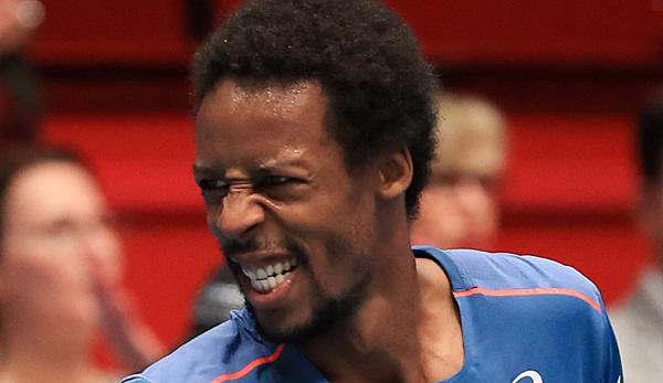 ATP: Dominic Thiem receives Gael Monfils' shooting aid in Vienna